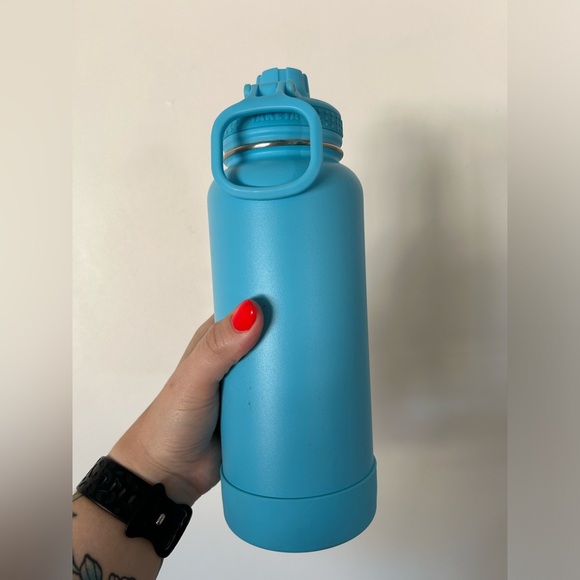 Takeya Actives 32 oz Insulated Water Hydration Bottle Drink Tumbler Malibu Blue - Picture 6 of 6